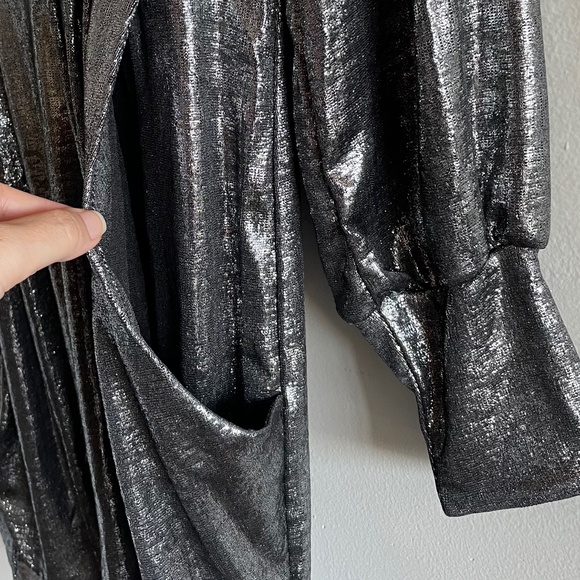 BA&SH “Miss Metallic” Mini Dress| Size Large (US 8) | NWT - Picture 9 of 16